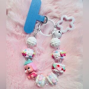 Buy 3 get 1 free❤️❤️Cute Cry Baby Beaded Keychain